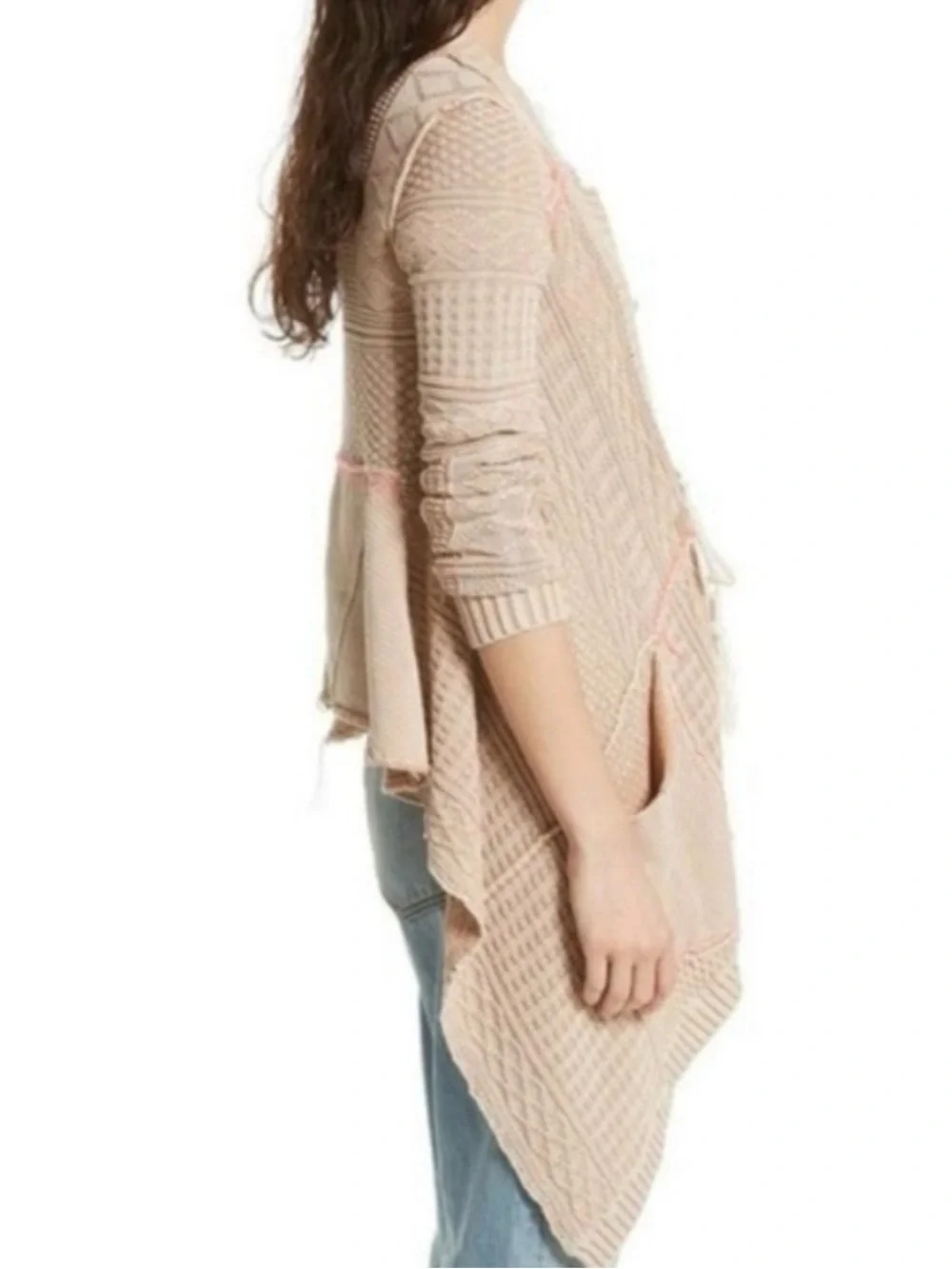 Free People All Washed Out Cardigan in XS